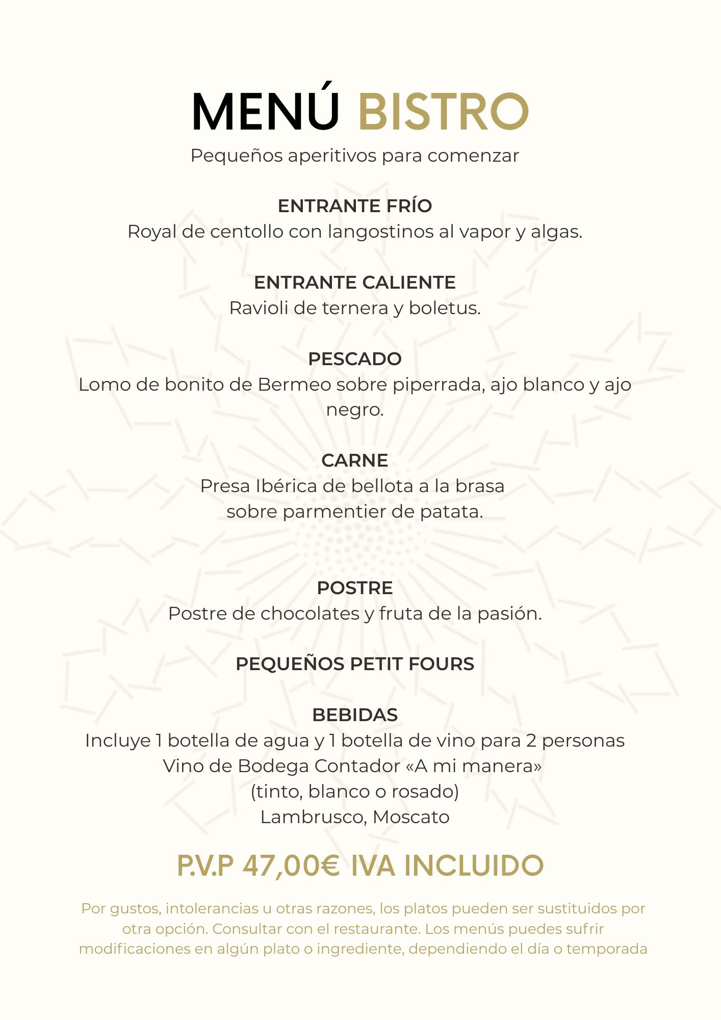 Nuestros menús 3