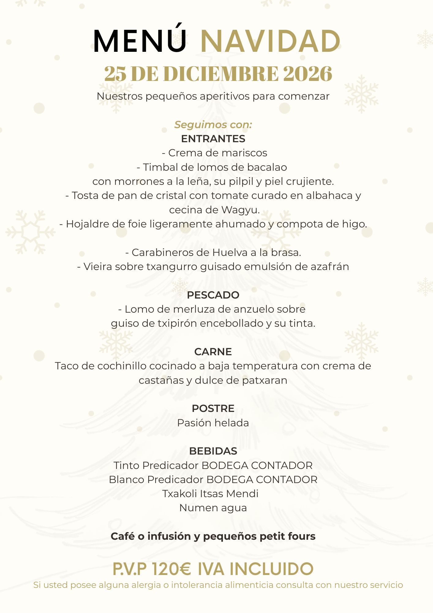 Menús de navidad 2