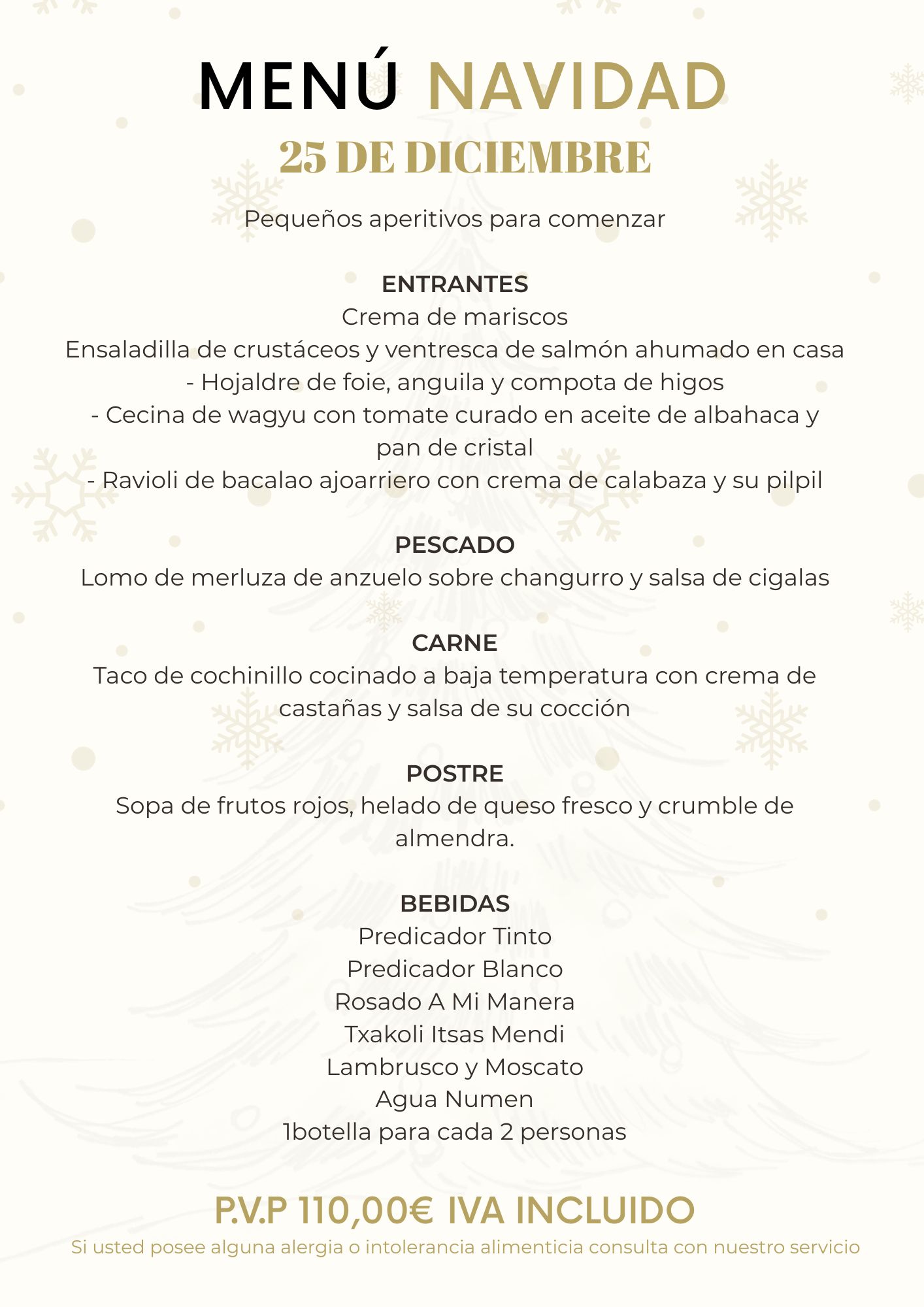 Menús de navidad 2